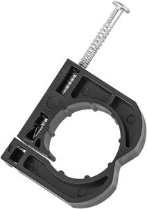 G&D Gancho de sujeción completo de 1/2 pulgada S-Snail J-Hook |   Soporte de Plástico para Tuberías de Agua PEX de 4 Pulgadas de Largo y 2 Pulgadas de Alto - Product Image 5