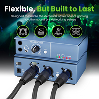 Câble Ethercon blindé CAT6A S/FTP HOTION avec cuivre sans oxygène pour enceintes audio professionnelles, utilisation informatique et studio