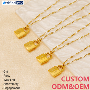 สร้อยคอ CAIOOCHE <span class=keywords><strong>ก</strong></span>ันน้ำ ชุบทอง ประดับอั<span class=keywords><strong>ก</strong></span>ษรภาษาอังกฤษ 26 ตัวอักษร สร้อยคอจี้สแตนเลสเรียบง่าย แฟชั่น <span class=keywords><strong>ท</strong></span>ันสมัย - Product Image 1