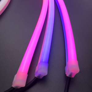 Tira de Luz <span class=keywords><strong>LED</strong></span> <span class=keywords><strong>RGB</strong></span> de Neón, 10*23mm, IP67 Impermeable, 10mm 5050SMD <span class=keywords><strong>RGB</strong></span>, Iluminación de Puente de Silicona a Todo Color para Paisajismo, Mangueras para Bricolaje - Product Image 5