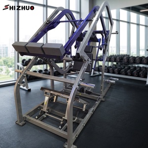Shizhuo Commercial Gym Utilisation Équipement de force Plaque Chargée Jambe <span class=keywords><strong>Presse</strong></span> Dépasser Pendule Squat machine - Product Image 3