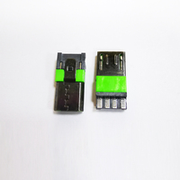 Conector Micro USB V8 para Android, Conector USB Tipo C, Terminal Macho, Puerto V8, Conector Micro USB para Carga