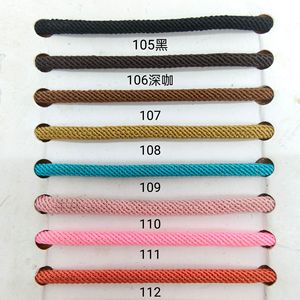 Cordon de Milan à tresser soi-même, bracelet semi-fini en corde rouge, cordons réglables pour la fabrication de bracelets - Product Image 4