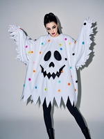 Premium New Halloween Adultes Soul Taker Fantôme Faucheuse Costume Horreur Effrayant Cosplay Cri Fantôme Visage Costume