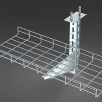 Plateau de câblage en treillis métallique sur mesure (largeur et hauteur) – Fournisseur direct usine – 100mm, 200mm, 300mm pour usine industrielle