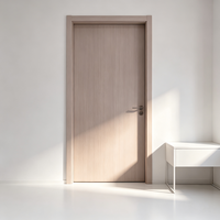 Puerta de Madera Rústica de Lujo Ligero para Dormitorio, Puerta de Madera Maciza de Roble para Habitación, Oficina Interior, Estilo Rústico
