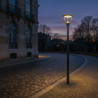 Luminaire Urbain IP66 Ambar, Style Moderne Attrayant, Diffuseur PC Professionnel, Éclairage LED pour Rue et Route