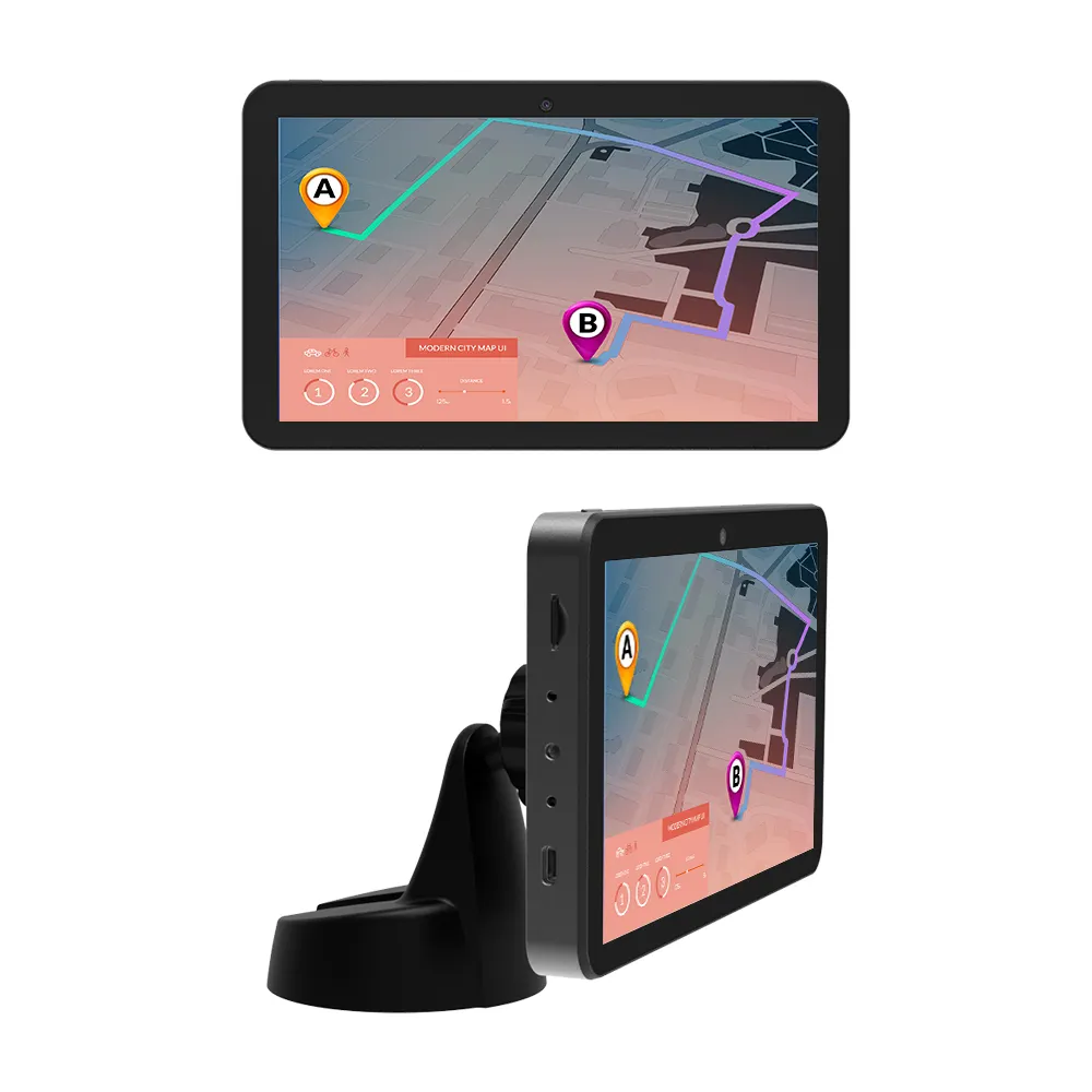 Tablette Android de 7 pouces, 10 pièces, Anti-haute température, charge magnétique, Navigation GPS, WiFi, ODM