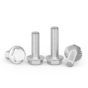 Pernos hexagonales externos de acero inoxidable 304 M5 M6 M8 Clase 8.8 Estándar Nacional Acabado Pasivado Lavado - Product Image 2