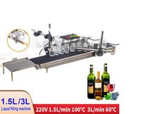 Machine de remplissage automatique de liquide de bouteille avec prix d'usine de convoyeur