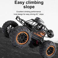 Camion RC tout-terrain télécommandé avec caméra HD sans fil, capteur de gravité, contrôle de dérive, haute vitesse et Wi-Fi pour cascades et escalades