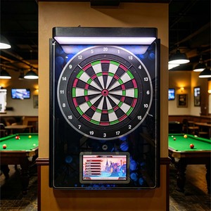 Máquina de Dardos Electrónica Operada con Monedas, Pantalla LED, Línea de Base Ajustable, Juego de Barra Deportiva para Adultos - Product Image 2