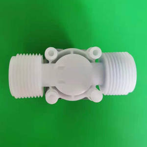 Vanne solénoïde en plastique à haut débit avec filetage parallèle à 6 points, vanne d'entrée de pression d'eau du robinet à deux bornes, catégorie de produits - Product Image 3