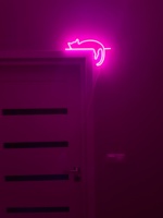 Chat Art Décor Néon Lumière Mur Art Signes Mignon Chat Décor Cadeau LED Lumières Chat Mur Personnalisé Néon Décor Personnalisé Lampe De Bureau