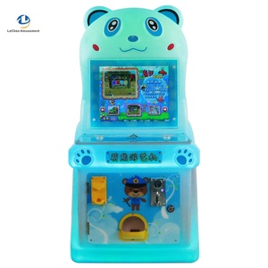 Machines d'arcade électroniques à monnayeur pour enfants, à thème ours mignon, en plastique sécurisé, pour usage intérieur, avec modes de jeu variés (avion, <span class=keywords><strong>guerre</strong></span>, tir) - Product Image 3