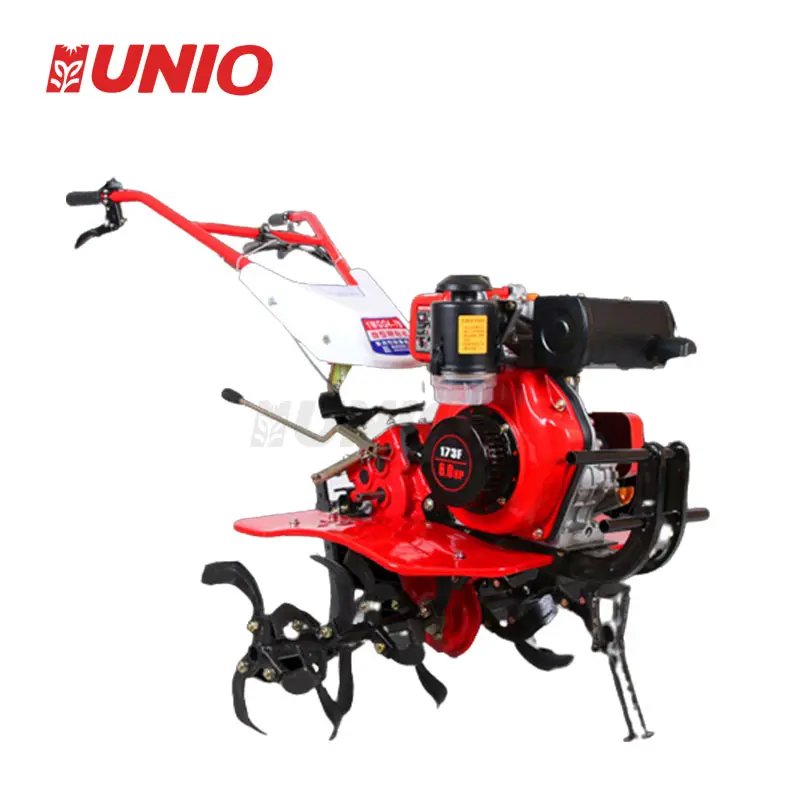 Alta efficienza vendita calda nuovo Design Gear Drive Power Tiller Mini /Power Weeder/Hand Tractor Walking