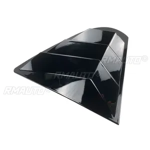 Car <b>Window</b> Shutter for 2008-2018 Mitsubishi Lancer EX X EVO Rear Side Vent Louver <b>Cover</b> Trim Auto Parts Carbon Fiber Style - Product Image 6