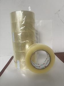 Ruban adhésif d'étanchéité pour cartons, de qualité médicale, résistant, transparent, imperméable, en polyester acrylique, activé par l'eau, simple face - Product Image 3