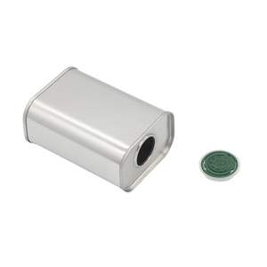 Lattina Metallica Rettangolare Personalizzata <span class=keywords><strong>di</strong></span> Alta Qualità da 150ml <span class=keywords><strong>per</strong></span> <span class=keywords><strong>Olio</strong></span> Motore e <span class=keywords><strong>Olio</strong></span> Commestibile - Product Image 2