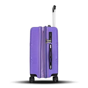 Высокое качество дорожный Багаж 20 24 28 дюймов чемодан с алюминиевой тележкой
