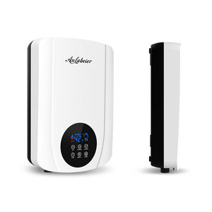 Calentador de Agua Instantáneo Inteligente de 5500W con Bomba, Control Táctil, Pantalla LED, Calentador de Ducha Eléctrico sin Tanque de 220V para el Hogar - Product Image 5