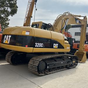Caterpillar 320CL d'occasion 20 tonnes, très demandée, avec composants essentiels intactes : moteur, boîte de vitesses, pompe à engrenages, roulement, PLC - Product Image 3