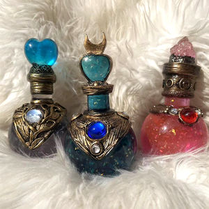 Botella mágica <span class=keywords><strong>de</strong></span> resina hecha a mano con diseño <span class=keywords><strong>de</strong></span> Ángel Aura y luna <span class=keywords><strong>de</strong></span> cristal, creativa, para Decoración - Product Image 4