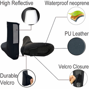 Prix usine thermique vélo équitation <span class=keywords><strong>chaussette</strong></span> coupe-vent jambières cyclisme couvre-chaussures néoprène couvre-chaussures pour l'hiver - Product Image 6