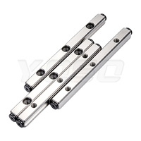 Guías de Rodillos Cruzados CRW CRW3-50/CRW3-75/CRW3-100/CRW3-125/CRW3-150/CRW3-175 con Ranuras de Lubricación de Larga Duración