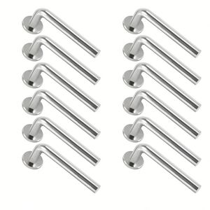 Pasadores Cilíndricos de Acero Inoxidable Kingwwood, Cabeza de 22 mm, Altura de 18 mm, Acabado Brillante, Estilo Estándar - Product Image 1