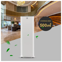 Diffuseur de parfum intelligent professionnel en métal de luxe, électrique, automatique, sans eau, en colonne, diffuseur de parfum intelligent en forme de tour