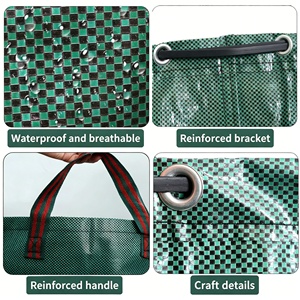 Sacs à déchets <span class=keywords><strong>de</strong></span> jardin en plastique robustes, grande capacité, économiques, pour feuilles tombées, déchets <span class=keywords><strong>de</strong></span> jardin, collecte <span class=keywords><strong>de</strong></span> débris - Product Image 4
