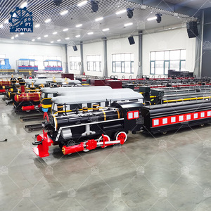 Parque temático de alta calidad, tren de pista para niños, parque infantil al aire libre Popular, parque de atracciones, paseos, trenes eléctricos para adultos - Product Image 4