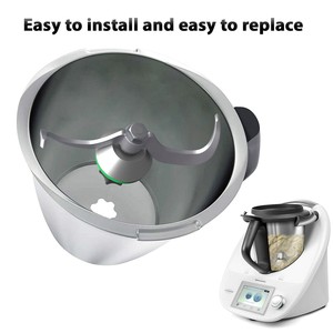 Lame de mélange universelle en acier inoxydable pour robot culinaire <span class=keywords><strong>Thermomix</strong></span> TM5 TM6, pièces détachées, <span class=keywords><strong>couteau</strong></span> à pétrir la pâte - Product Image 2