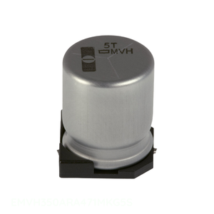 Condensateur SMD 470 µF 20 % 35 V EMVH350ARA471MKG5S à montage en surface, canal fabricant, CAP ALUM 470 µF - Product Image 1