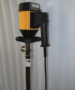 ディーゼル油移送用流量計付き上海HDシリーズ電気化学ドラムオイルポンプ - Product Image 6