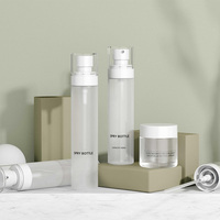 Bouteilles Airless à Pompe sur Mesure pour Soins de la Peau, Nouveau Design, Luxe, 30ml 50ml, pour Huile Visage, Lotion et Sérum Cosmétique