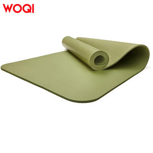 Tapis de yoga Woqi 1830x610x10mm en matériau NBR antidérapant pour fitness, yoga et pilates en intérieur et en extérieur - Product Image 2