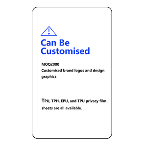 Muestra gratis 180*120mm HD Clear Flexible Soft TPU Material <span class=keywords><strong>de</strong></span> <span class=keywords><strong>hidrogel</strong></span> Hoja protectora <span class=keywords><strong>de</strong></span> pantalla <span class=keywords><strong>de</strong></span> teléfono <span class=keywords><strong>celular</strong></span> para máquina <span class=keywords><strong>de</strong></span> corte por láser - Product Image 5