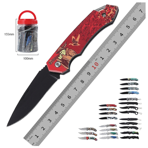 Hongrui 26 فولاذ مقاوم للصدأ EDC طباعة ثلاثية الأبعاد سكين نصل صغير قابل للطي تكتيكي قابل للتخصيص - Product Image 2