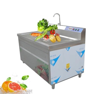 Máquina de Lavado de Frutas y Verduras por Pulverización Ultrasónica de Acero Inoxidable, Accionada por Motor, 220/380V - Product Image 1