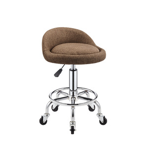 <span class=keywords><strong>Taburete</strong></span> <span class=keywords><strong>de</strong></span> <span class=keywords><strong>trabajo</strong></span> grande giratorio <span class=keywords><strong>de</strong></span> diseño moderno ajustable Silla <span class=keywords><strong>de</strong></span> ocio <span class=keywords><strong>de</strong></span> acero inoxidable <span class=keywords><strong>con</strong></span> <span class=keywords><strong>respaldo</strong></span> <span class=keywords><strong>de</strong></span> silla <span class=keywords><strong>de</strong></span> peluquero estilo moderno - Product Image 1