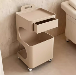 Tool <b>Cart</b> Customizable Logo With Drawers Barber Shop Hair salon High-end Beauty Trolley Beauty Salon Special Beauty Trolley - Product Image 3