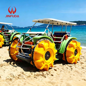 Vehículo Eléctrico Anfibio Comercial con Ruedas Grandes de HDPE, Resistente al Agua, de Doble Uso (Tierra y Agua) para Visitas Turísticas en Sitios Panorámicos - Product Image 1