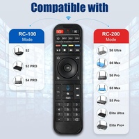 جهاز تحكم عن بعد صوتي RC100 RC200 للاستخدام مع صندوق التلفزيون الذكي SuperBOX S5 PRO