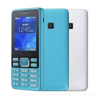Teléfono Móvil 100% Original al por Mayor SM-B350 2G Global Desbloqueado GSM HSPA E con Una Sola Tarjeta SIM Dual, Teclado Qwerty y Sistema Operativo Symbian