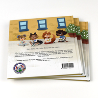 Impresión de Libros Infantiles Personalizados con Tapa Dura A4/A5, Libro de Cartón para Publicación de Cuentos Infantiles y Lectura Educativa
