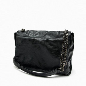 Colección de otoño 2024, bolso de hombro tipo bandolera de estilo Rock pequeño con efecto Creak negro de inspiración americana europea para mujer - Product Image 4