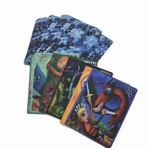 Impression personnalisée bon marché cartes de tarot Inspiration avec boîte jeu de tarot <span class=keywords><strong>carte</strong></span> de jeu personnalisée pour les enfants - Product Image 1