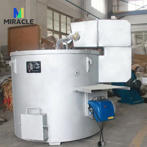 70Kg 100Kg Fonderie de métaux Four électrique Nickel Diesel Industriel Métal Aluminium Four de fusion Trempé Orfèvre Second - Product Image 1